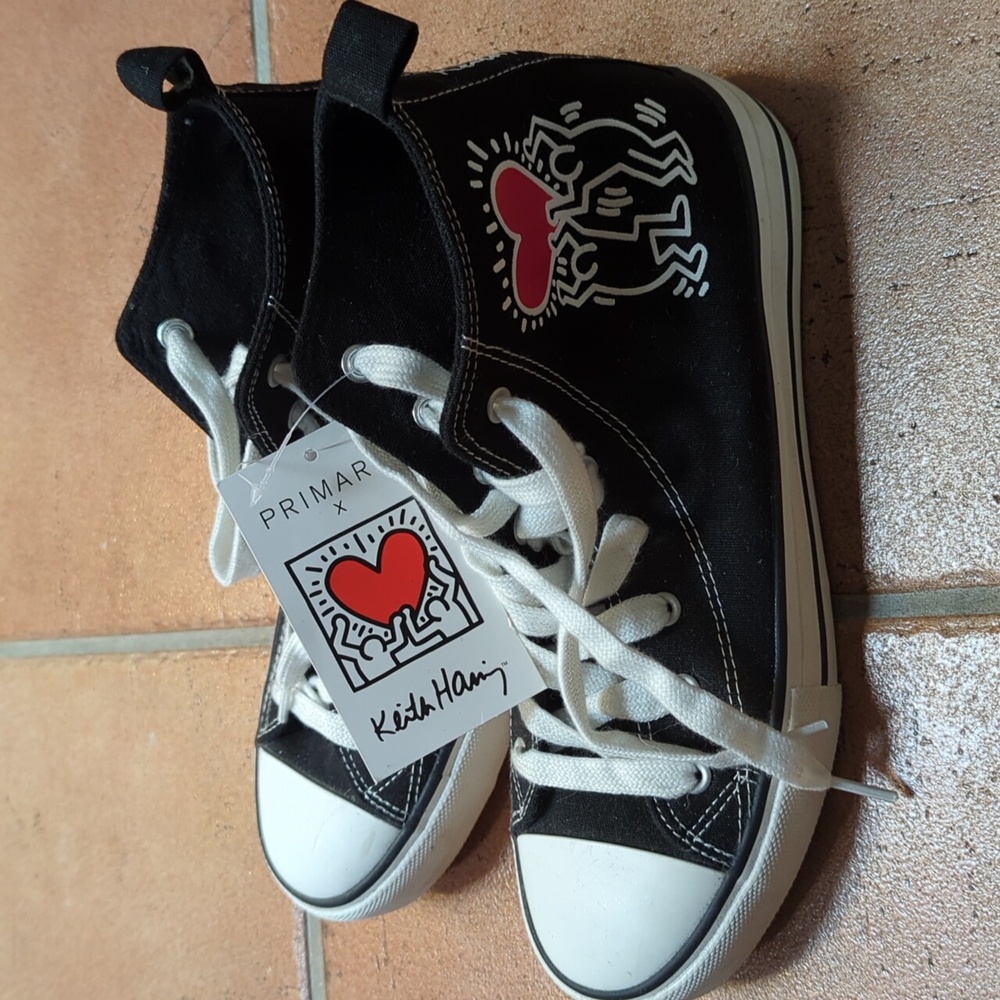 Awesome Keith Harring Sneakers